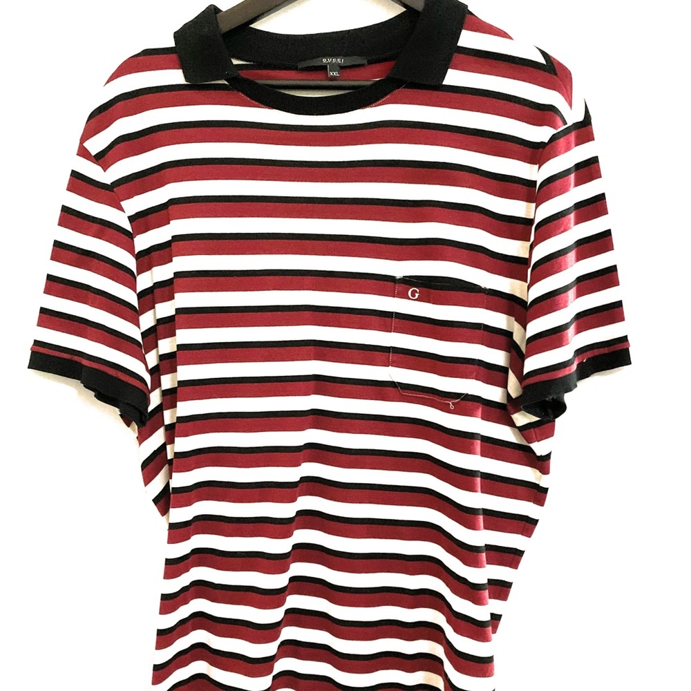 Gucci Men’s Striped Polo
